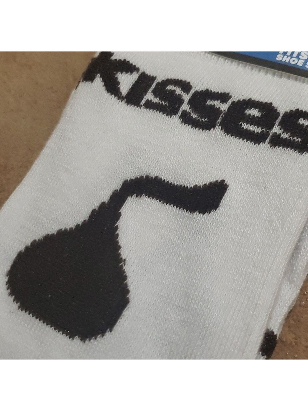 4/$25 Hersheys Kisses Candy Novelty Crew Socks New Unisex - Picture 8 of 10